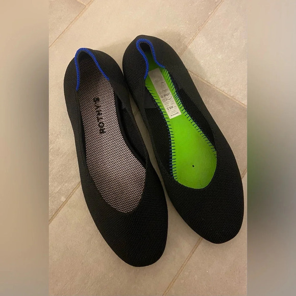 Rothy's Shoes - Rothy's Round Toe Flats Black Size 8.5